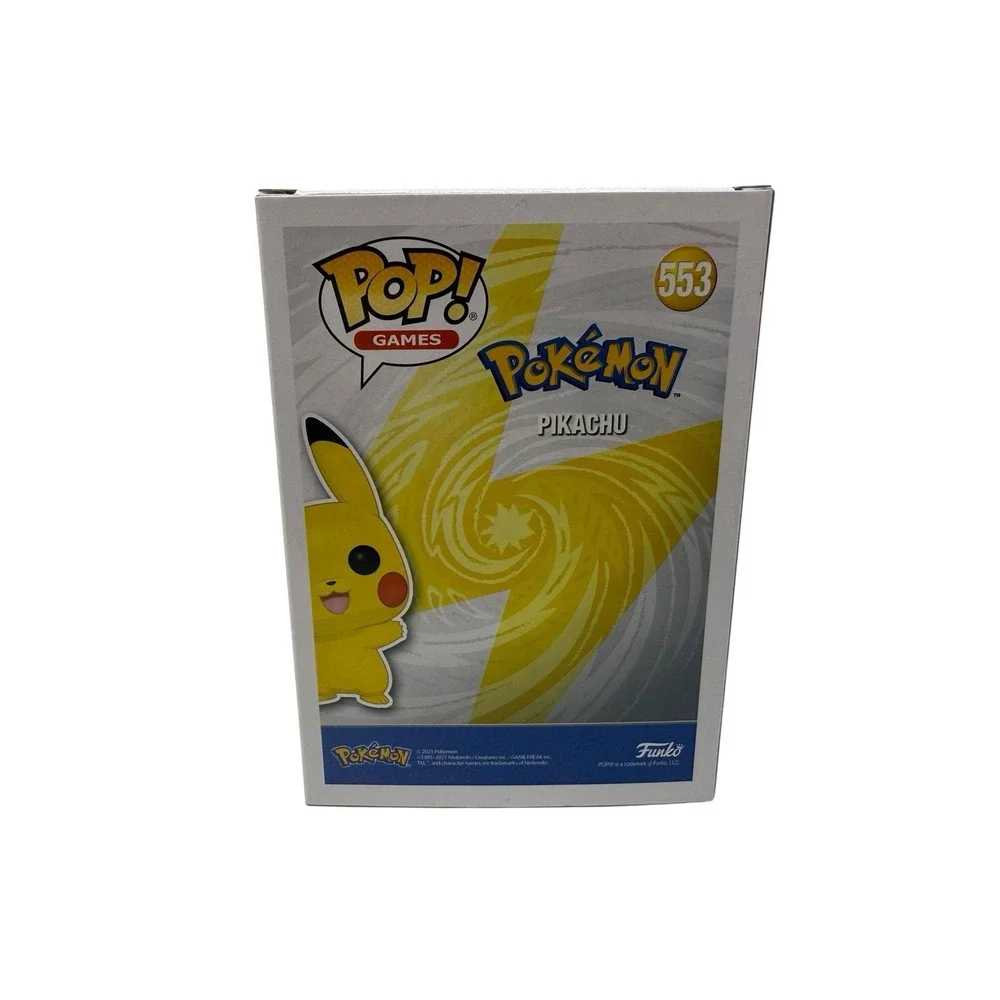 Funko Pop Games Pokemon Pikachu #553 Diamond Glitter GameStop Exclusive